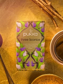 PUKKAH01 Pukka Three Licorice Tea