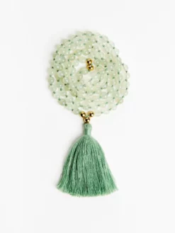MALACO01 Wellbeing & Lifestyle Mala Collective Green Jade Mala