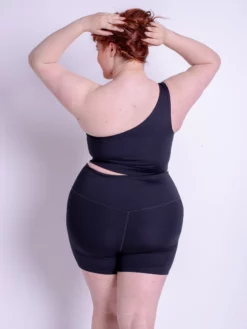 EASEDK01 Girlfriend Collective Bianca One Shoulder Bra