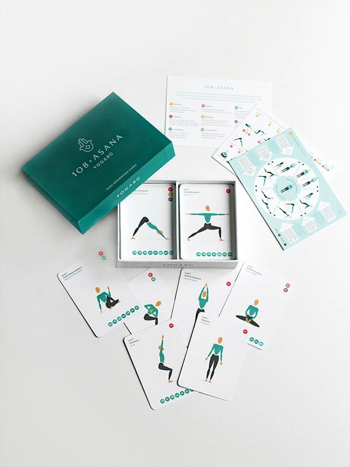 YOGARU01 Yogaru 108 Asana Yoga Sequencing Cards Yoga & Meditation GIfts 4 YOGARU01 Yogaru 108 Asana Yoga Sequencing Cards Yoga & Meditation GIfts