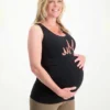 URBANG01 Miracle In The Making Joy Maternity Tank - Urban Black 2 URBANG01 Miracle In The Making Joy Maternity Tank - Urban Black