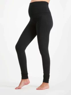 URBANG01 Clothing Miracle In The Making Peace Maternity Leggings - Urban Black