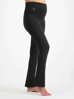 URBANG01 Miracle In The Making Peace Maternity Pants - Urban Black Clothing