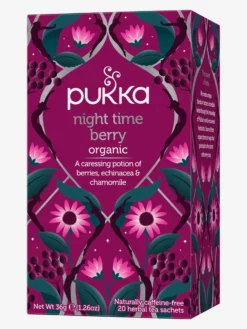 PUKKAH01 Pukka Night Time Berry Organic Tea Wellbeing & Lifestyle