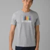 ALPINE01 New In PrAna Pride Mountain Tee - Heather Grey