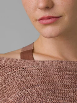 ALPINE01 PrAna Coronet Sweater - Cloud Blush New In