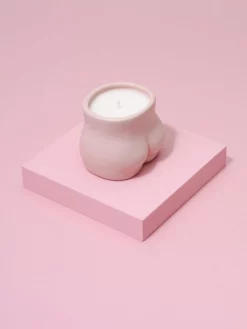 THEECL01 Maegen 6oz Curve Soy Candle - Fig Leaf & Fern