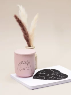 THEECL01 Maegen 8.5oz Vox Soy Candle - All The Love - Embers & Musk With Love...