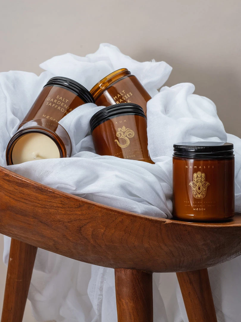 THEECL01 Yoga & Meditation GIfts Maegen 7oz Journey Namaste Soy Candle - Smoked Rose & Pine 4 THEECL01 Yoga & Meditation GIfts Maegen 7oz Journey Namaste Soy Candle - Smoked Rose & Pine