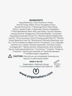 JOINBR01 Yogamatters Restore Organic Sleep Lotion - Lavender + Neroli 250ml With Love...