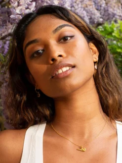 GODDES01 With Love... Goddess Charms Freedom Bird Pendant Necklace - Gold