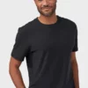 MANDUK01 Manduka Refined Tee - Black 2 MANDUK01 Manduka Refined Tee - Black