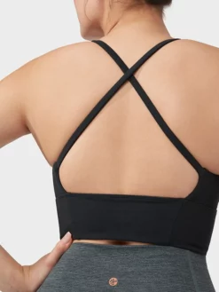 MANDUK01 Manduka Essence Darted Bra - Black Sale