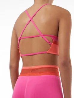 FROSTL01 Frost Body I Am Love Chakra Bra - Pink Multi With Love...