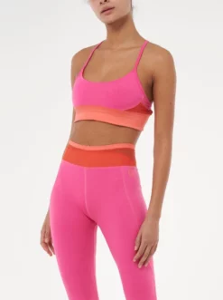 FROSTL01 Frost Body I Am Love Chakra Bra - Pink Multi With Love...