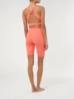 FROSTL01 Frost Body I Feel Twist Bra - Coral Clothing