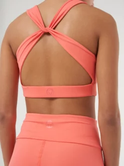 FROSTL01 Frost Body I Feel Twist Bra - Coral Clothing
