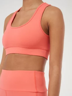 FROSTL01 Frost Body I Feel Twist Bra - Coral Clothing