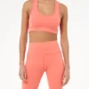 FROSTL01 Frost Body I Feel Twist Bra - Coral Clothing