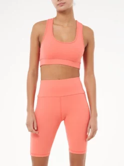 FROSTL01 Frost Body I Feel Twist Bra - Coral Clothing