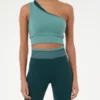 FROSTL01 Frost Body I Love Asymmetric Bra - Muted Teal
