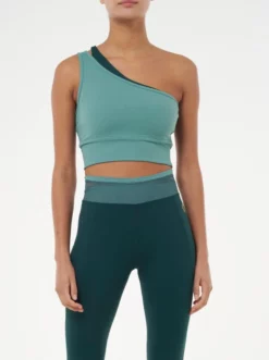 FROSTL01 Frost Body I Love Asymmetric Bra - Muted Teal