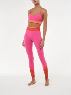 FROSTL01 Frost Body I Am Love Chakra Legging - Pink Multi