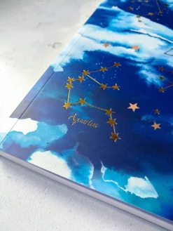 NIKKIS01 Books Nikki Strange A5 Elements Notebook - Air