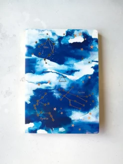 NIKKIS01 Books Nikki Strange A5 Elements Notebook - Air