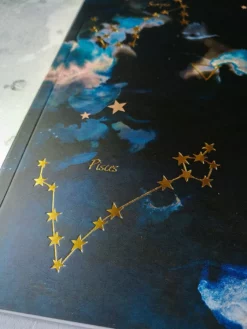 NIKKIS01 Nikki Strange A5 Elements Notebook - Water