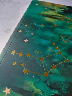 NIKKIS01 Books Nikki Strange A5 Elements Notebook - Earth