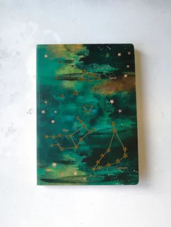 NIKKIS01 Books Nikki Strange A5 Elements Notebook - Earth