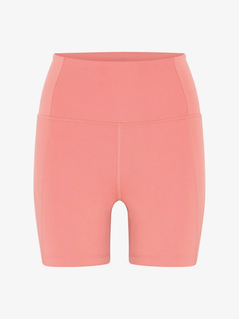 EASEDK01 Clothing Girlfriend Collective High-Rise Run Shorts - Primrose 6 EASEDK01 Clothing Girlfriend Collective High-Rise Run Shorts - Primrose