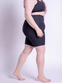 EASEDK01 Girlfriend Collective Compressive Rib Bike Short - Black New In