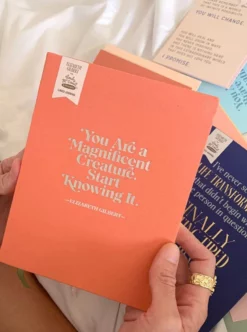 ABRAMC01 Elizabeth Gilbert Magnificent Creature Journal With Love...