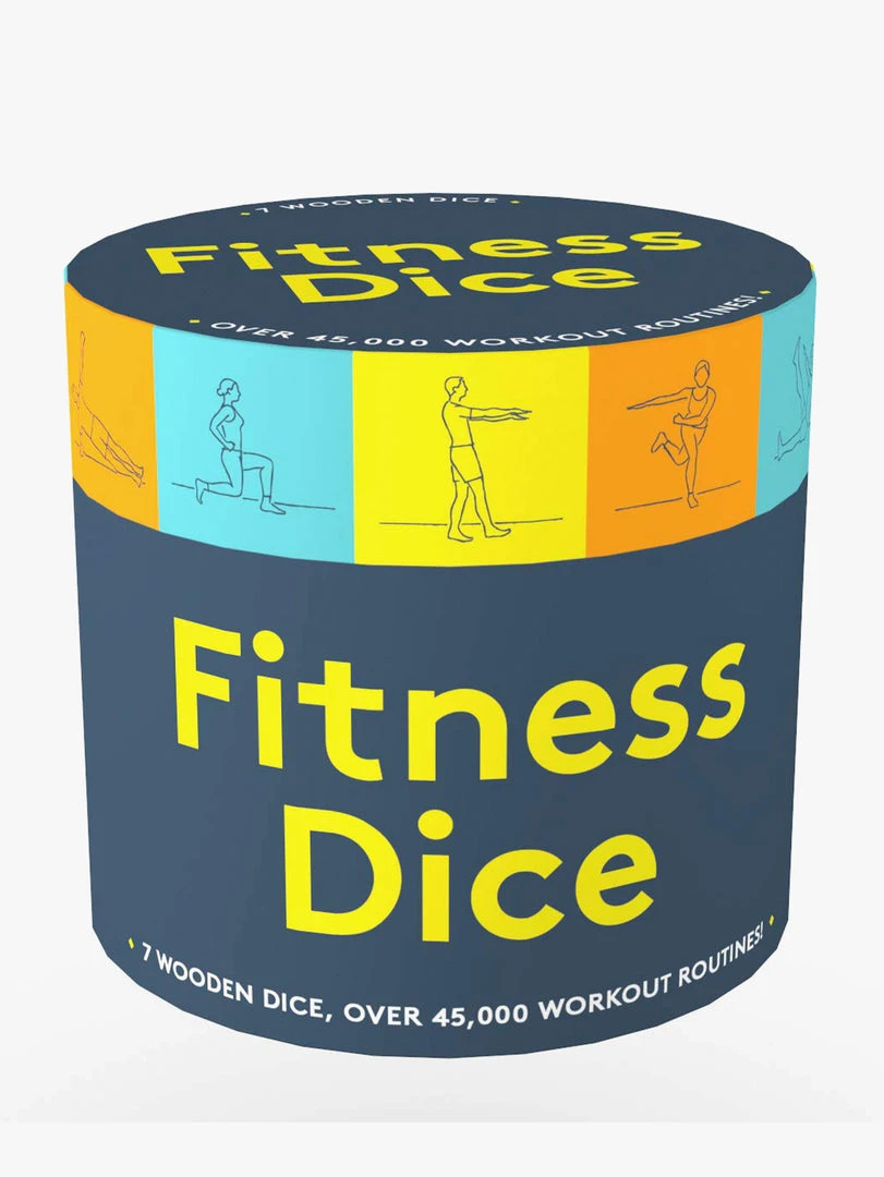 ABRAMC01 Fitness Dice Books 3 ABRAMC01 Fitness Dice Books