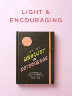 MACMIL03 It's Just Mercury In Retrograde Journal Stationery & Journals
