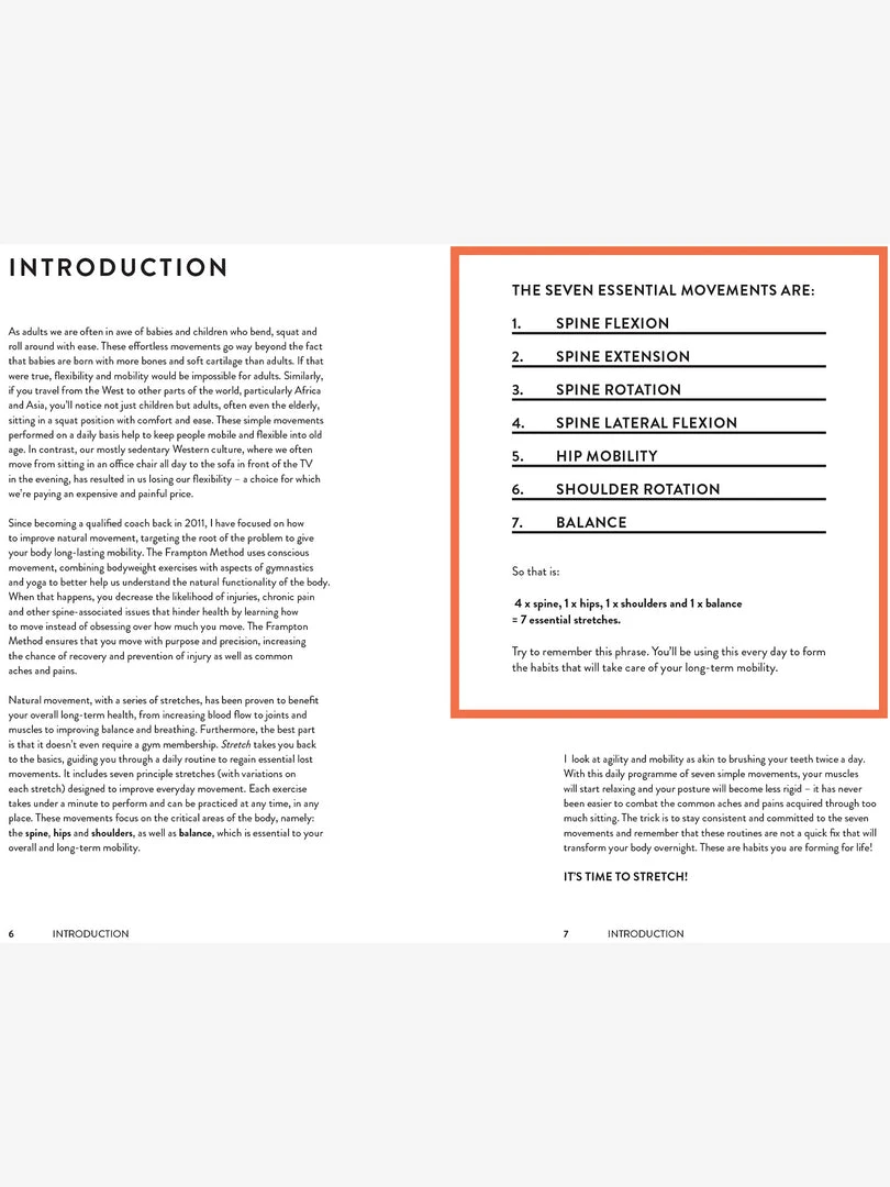 HACHET01 Books Stretch: 7 Daily Movements To Set Your Body Free 4 HACHET01 Books Stretch: 7 Daily Movements To Set Your Body Free
