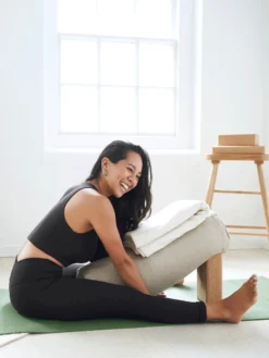 LOYALE01 Yogamatters Hemp Buckwheat Bolster - Natural Sustainable Bestsellers