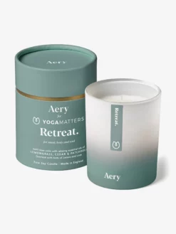 AERYLT01 Aery For Yogamatters Retreat Soy Wax Candle Beauty & Home Gifts