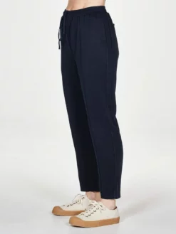 BRAINT01 Thought Luella Tie Front Trousers - Navy