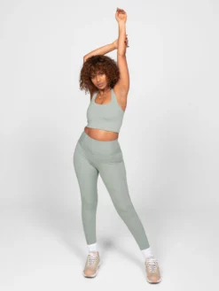 EASEDK01 Girlfriend Collective Compressive High-Rise Leggings - Agave