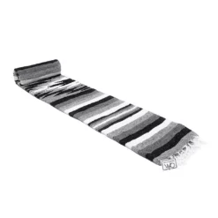 WESTPA01 West Path Aztec Diamond Yoga Blanket - Midnight Grey Equipment & Accessories