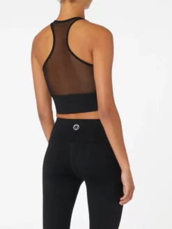 FROSTL01 Clothing Frost Body Bandha Mesh Sports Bra - Black