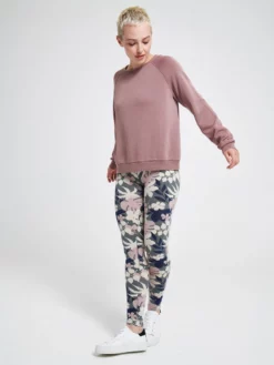 ASQUIT01 Asquith Be Calm Sweatshirt - Oyster