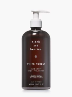 AANDBS01 Bjork & Berries Hand & Body Wash - White Forest Beauty & Home Gifts