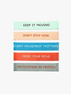 BULLBO01 Bala Exercise Resistance Bands - Set Of 5