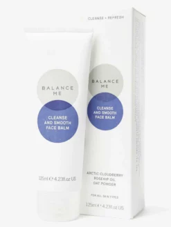 BALANC01 Wellbeing & Lifestyle Balance Me Cleanse And Smooth Face Balm 125ml