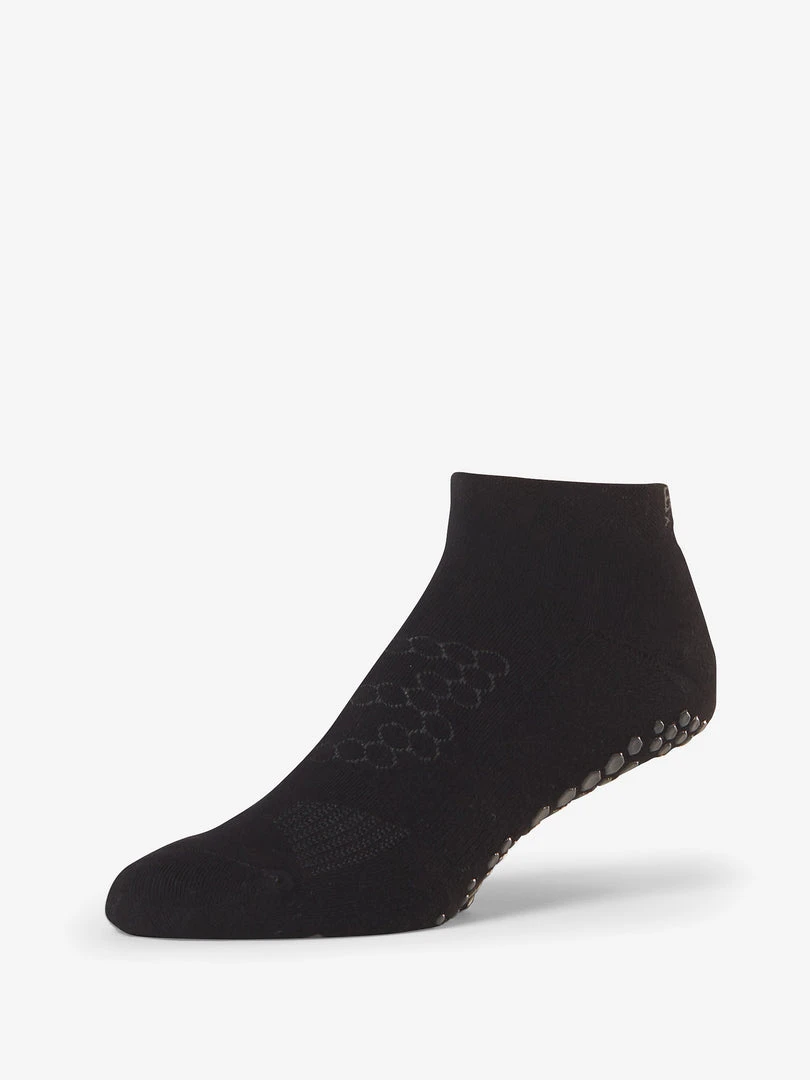 YOGAMA02 Base 33 Low Rise Grip Socks - Black Clothing 3 YOGAMA02 Base 33 Low Rise Grip Socks - Black Clothing