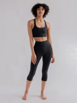 EASEDK01 Girlfriend Collective Compressive High-Rise Capri